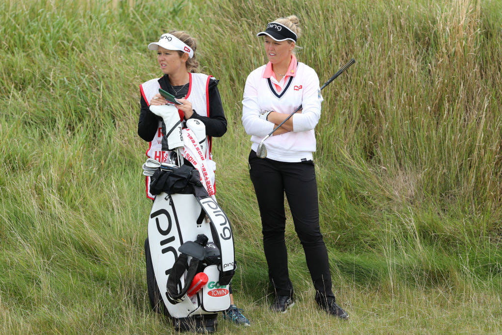 Brooke Henderson at Kingsbarns in 2017